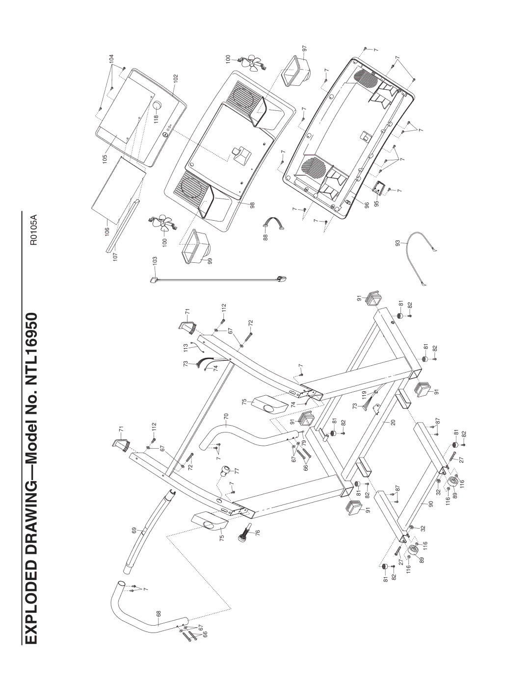 NordicTrack NTL16950 user manual R0105A 