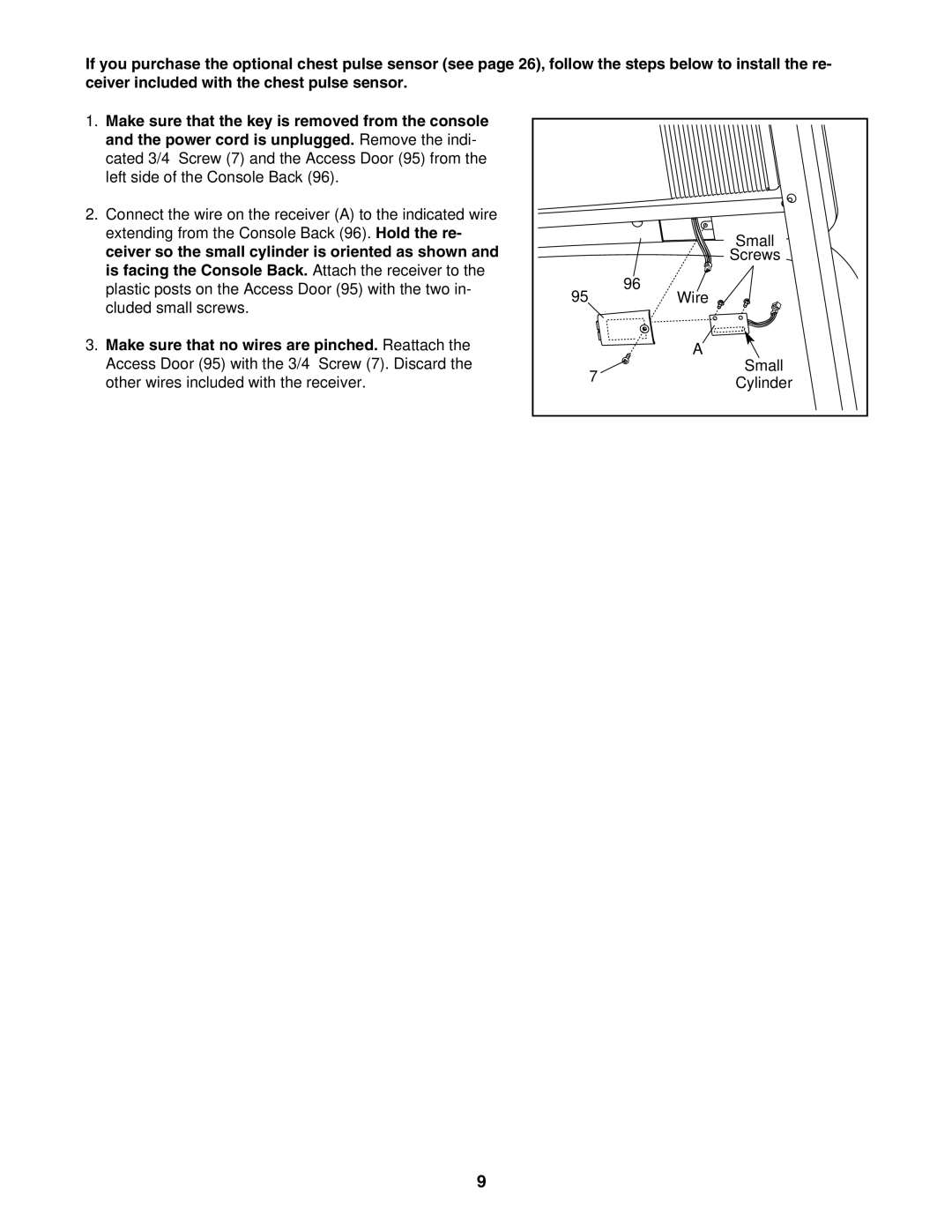 NordicTrack NTL16950 user manual Small 