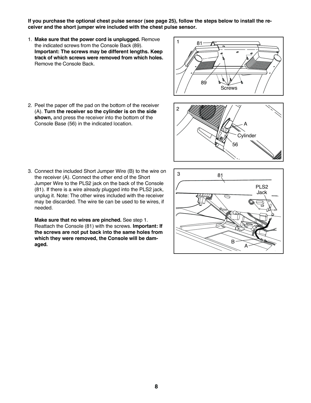 NordicTrack NTL18530 user manual PLS2 