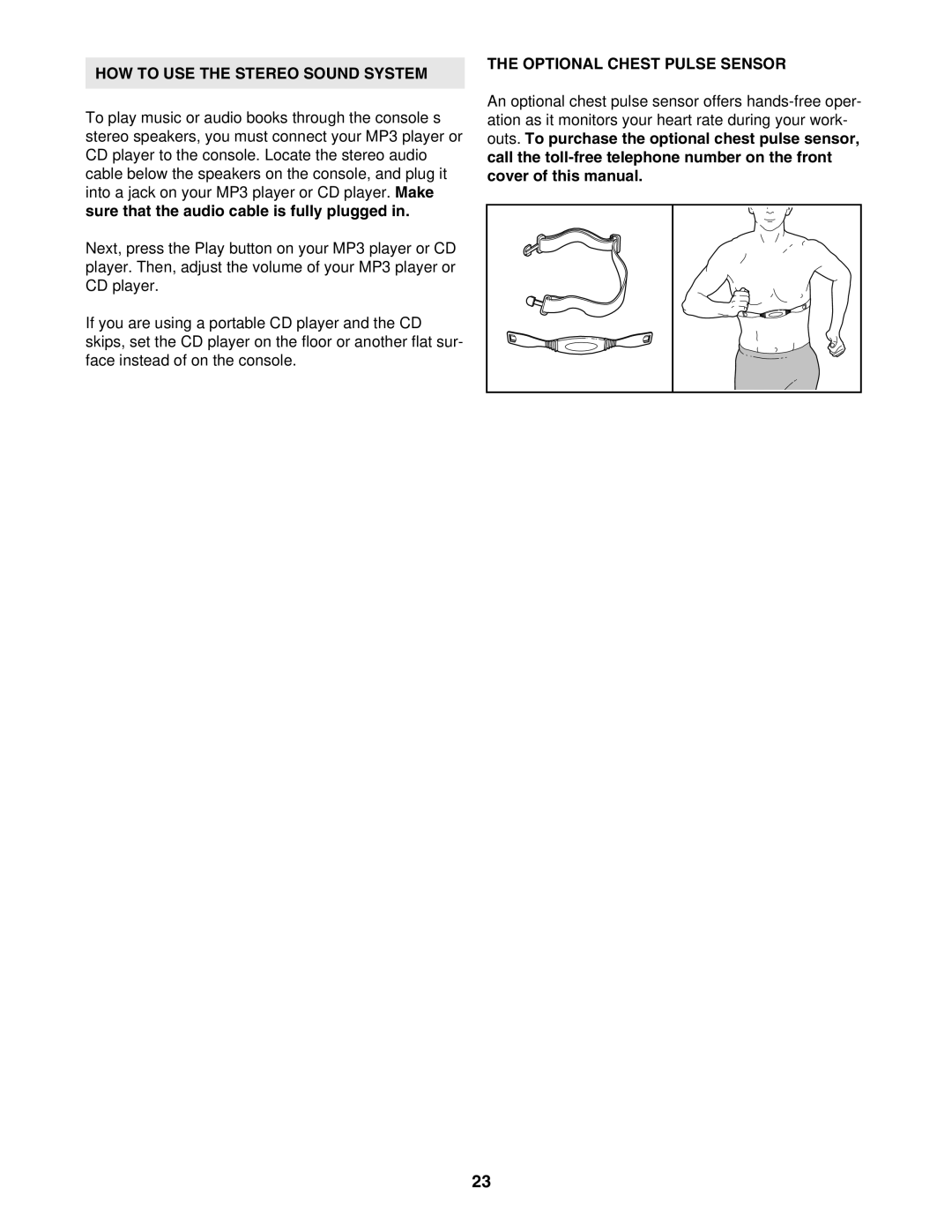 NordicTrack NTL18907.0 user manual 