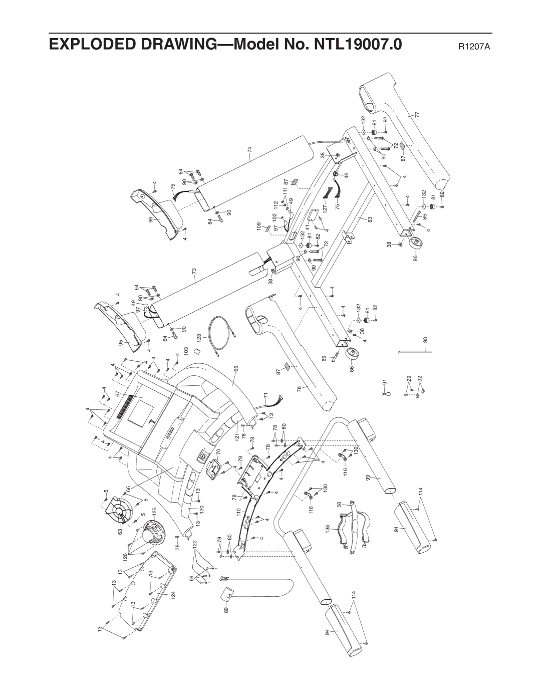 NordicTrack user manual Model No. NTL19007.0 