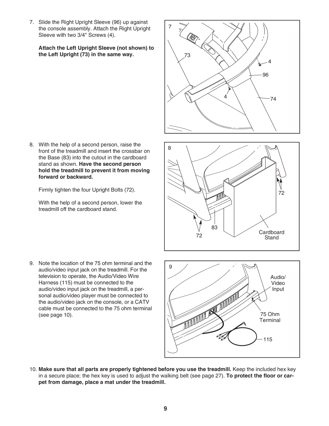 NordicTrack NTL19007.0 user manual 