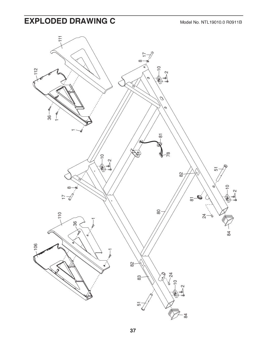 NordicTrack NTL19010.0 user manual 106 110 