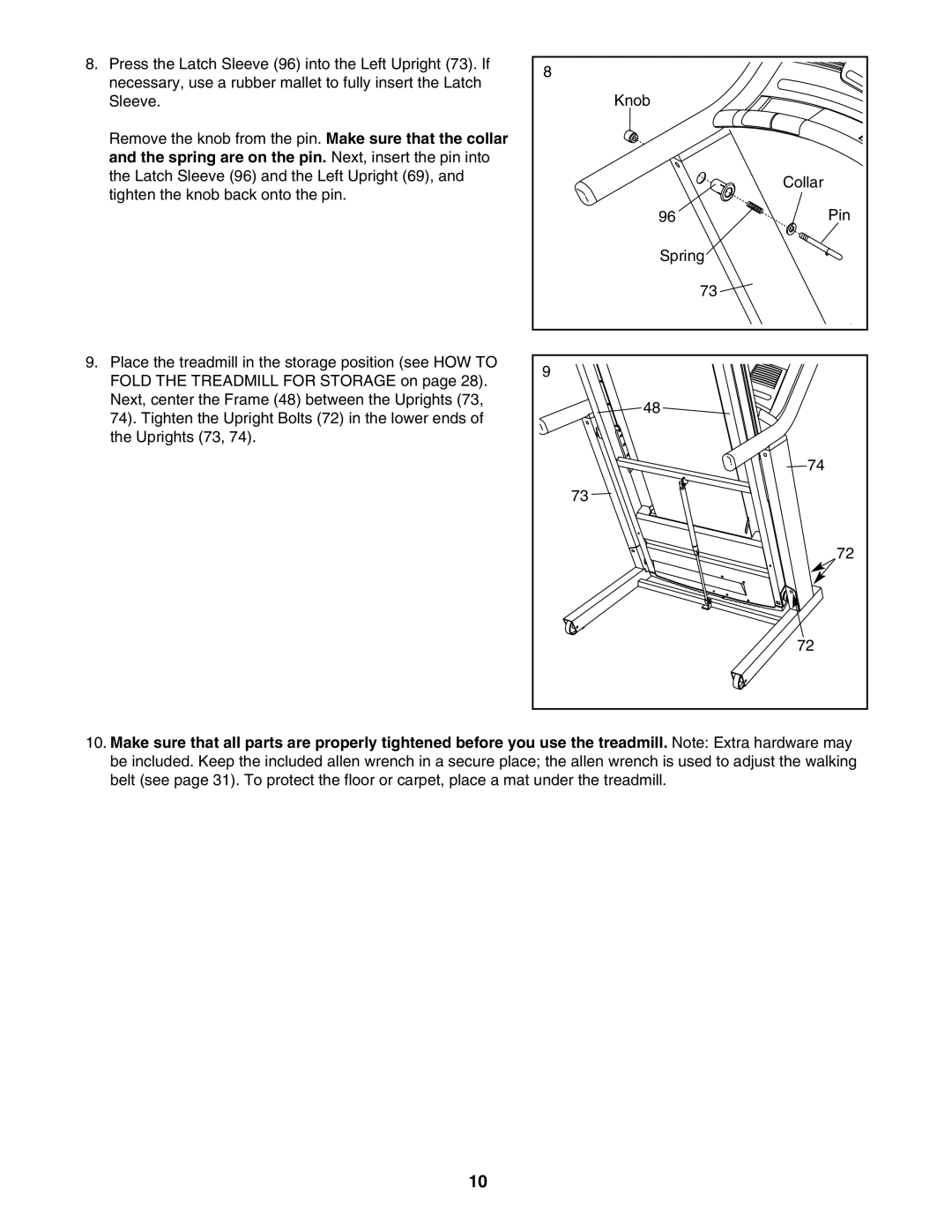 NordicTrack NTL21905.0 user manual 