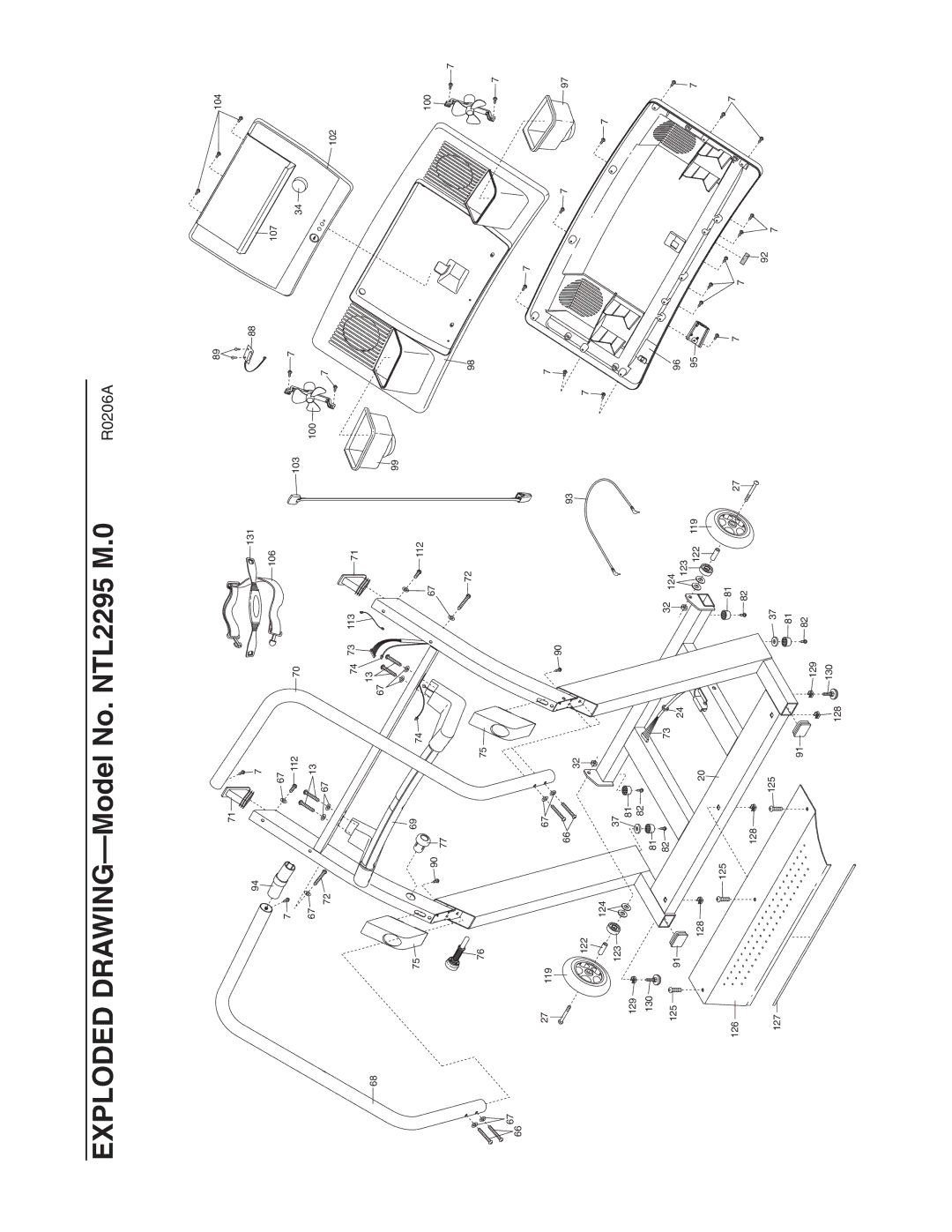 NordicTrack NTL2295 M.0 user manual 131 