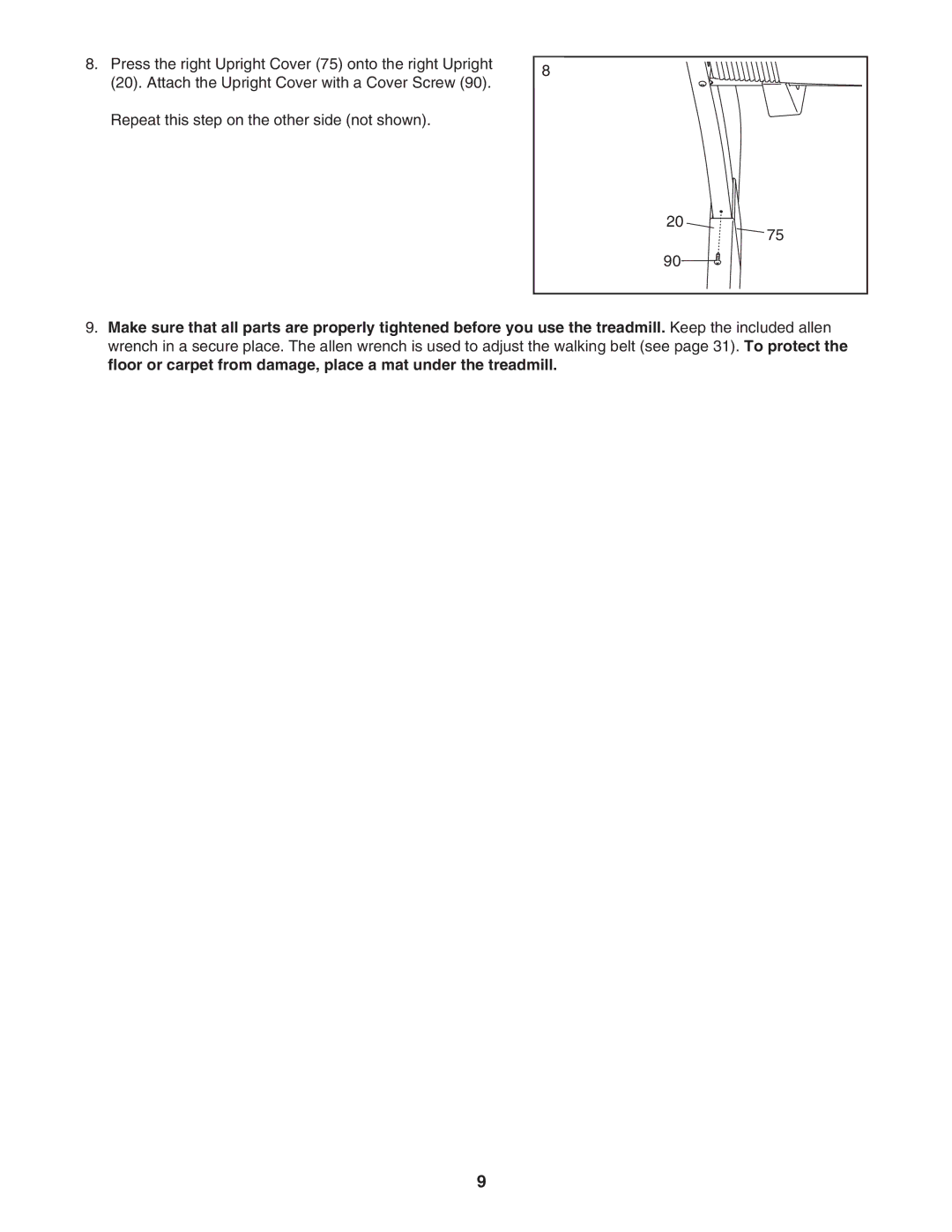 NordicTrack NTL2295 M.0 user manual 