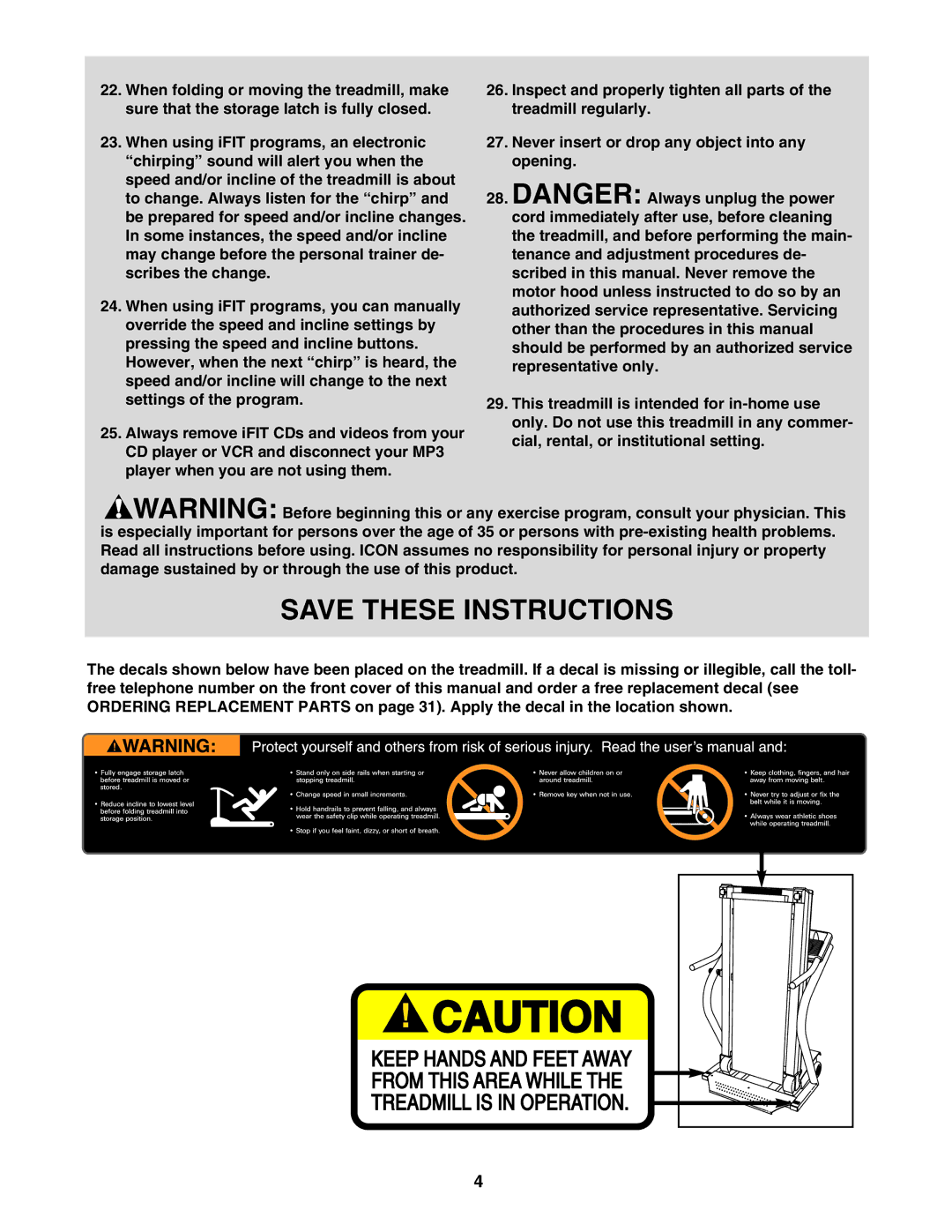 NordicTrack NTL27005.0 user manual 