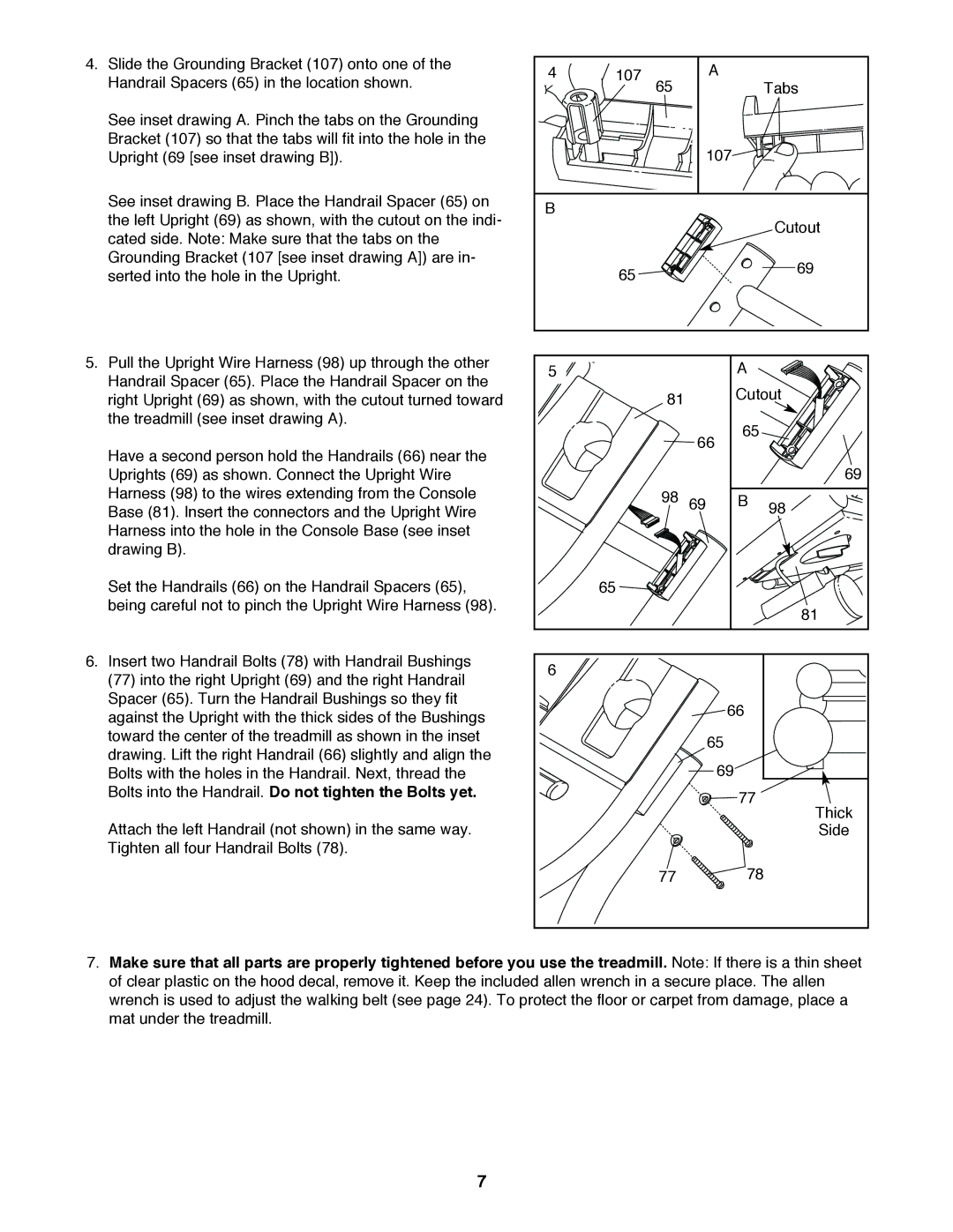 NordicTrack NTL99020 manual 