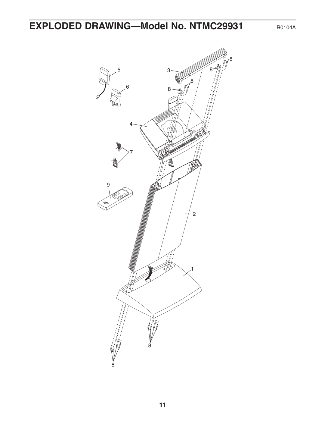 NordicTrack NTMC29931 user manual R0104A 