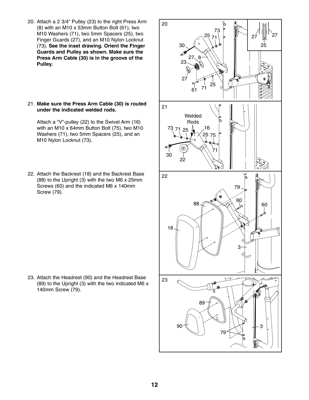 NordicTrack NTPRSY3415.0 user manual 