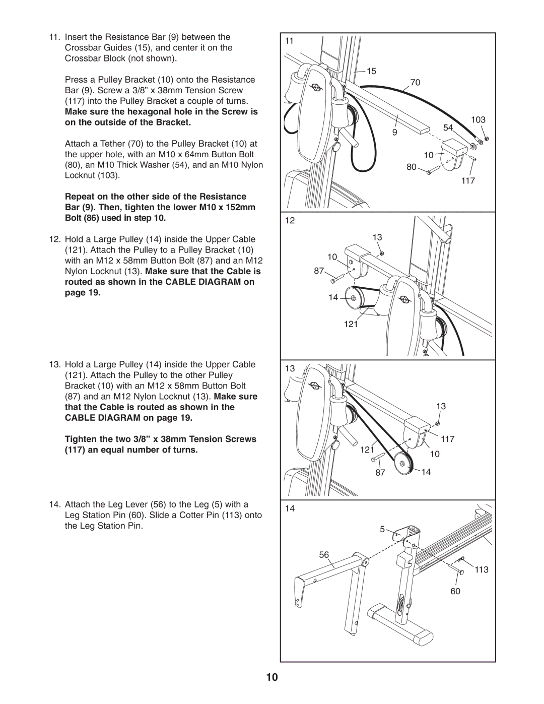 NordicTrack NTS78740 user manual 