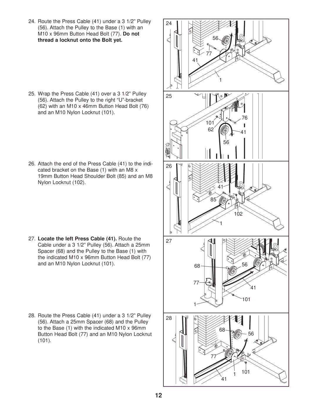 NordicTrack NTS79020 user manual 