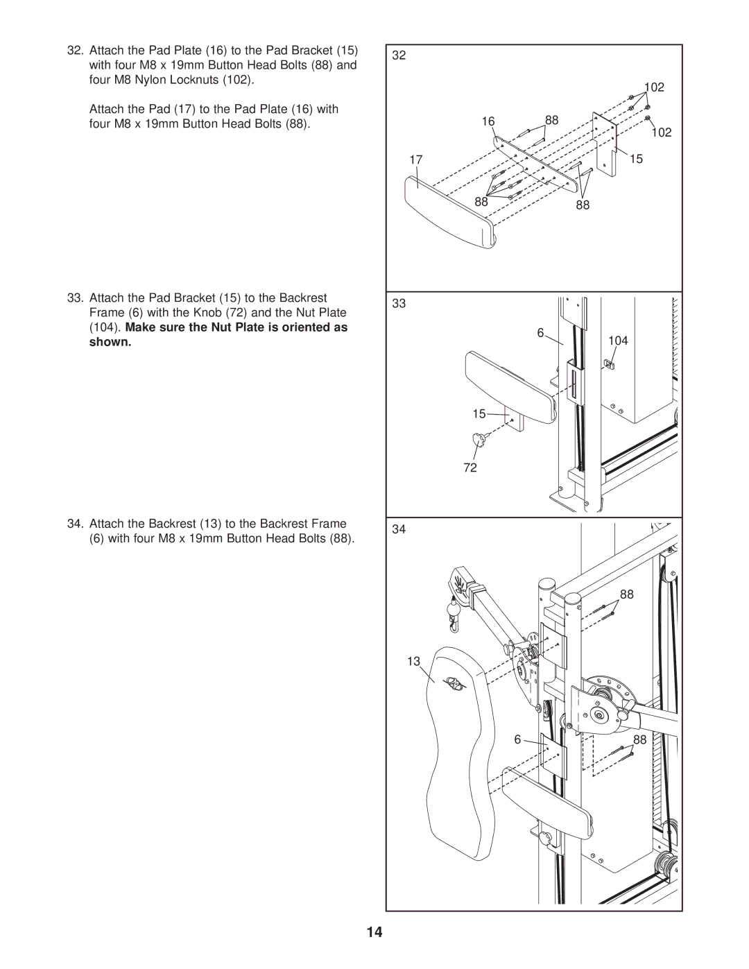 NordicTrack NTS79020 user manual 