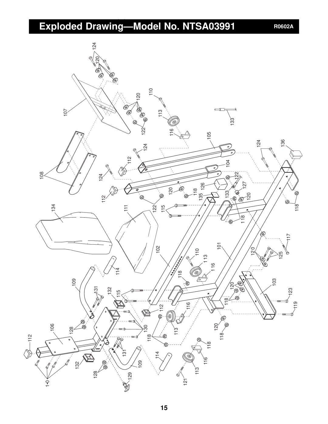 NordicTrack NTSA03991 user manual 