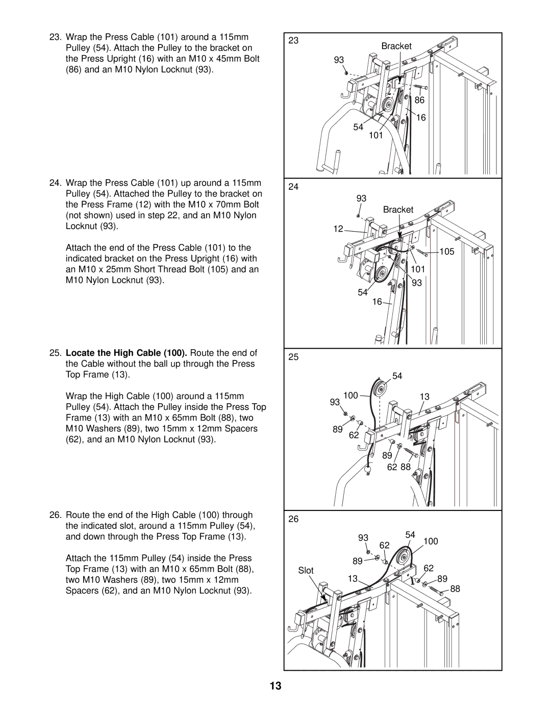 NordicTrack NTSY59210 user manual 