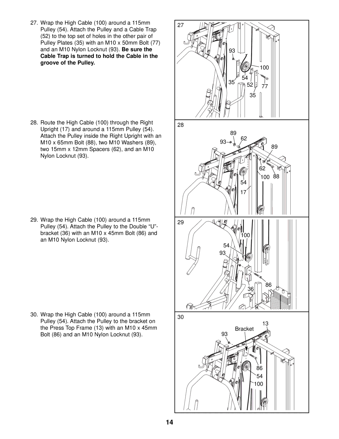 NordicTrack NTSY59210 user manual 