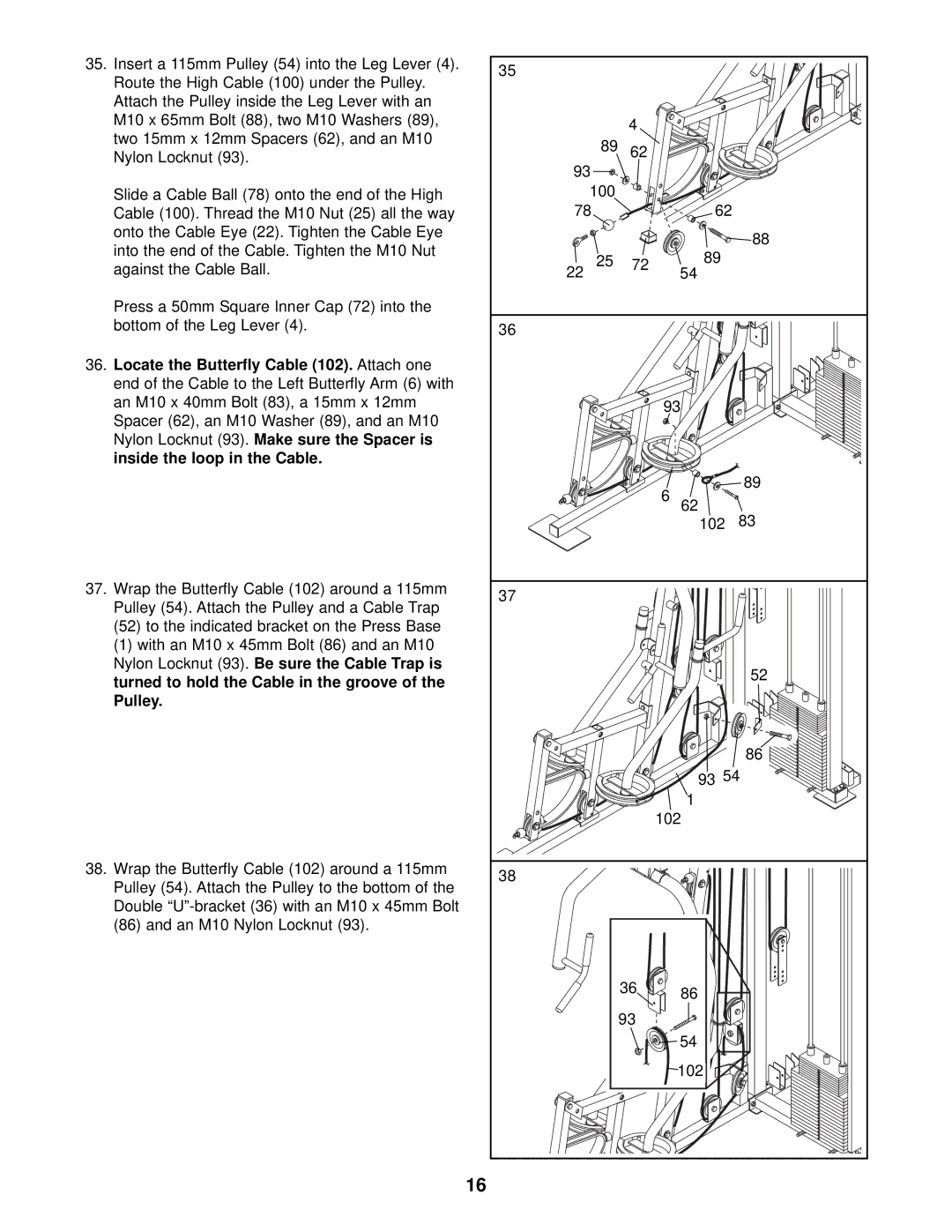 NordicTrack NTSY59210 user manual 