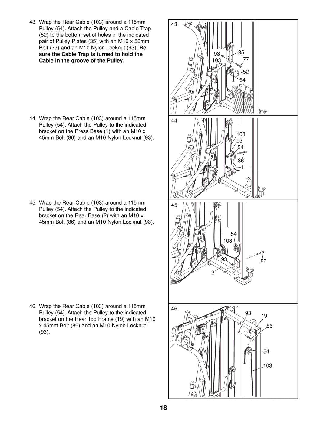 NordicTrack NTSY59210 user manual 