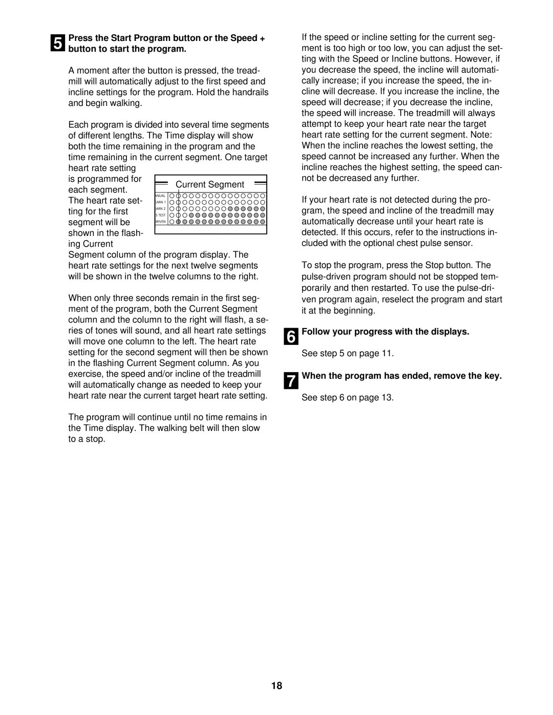 NordicTrack NTTL10610 manual Follow your progress with the displays 