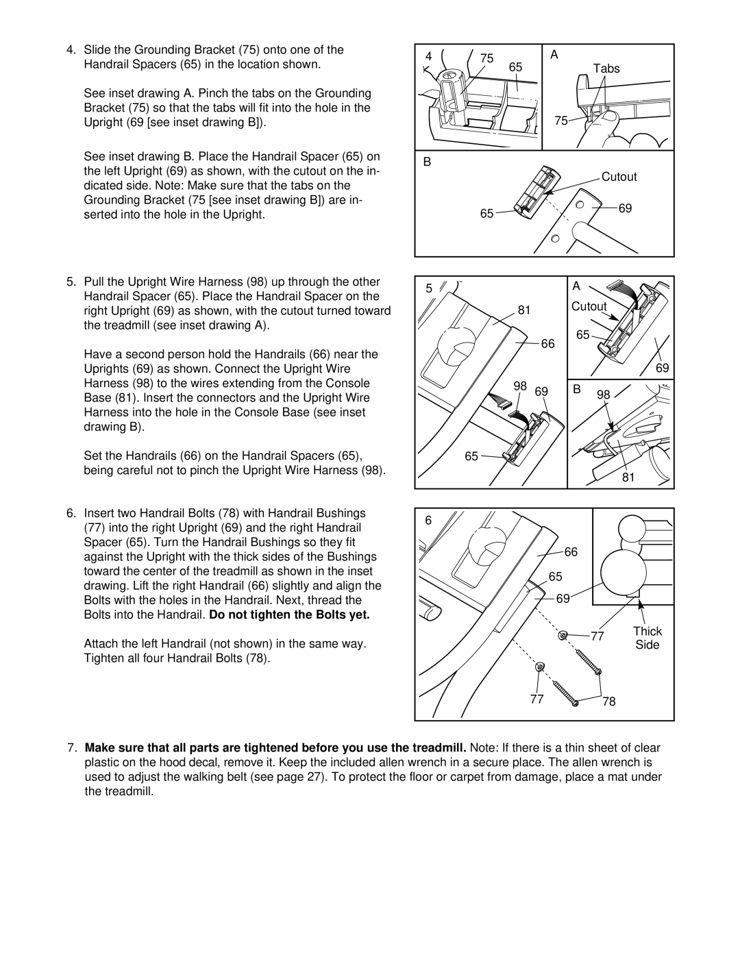 NordicTrack NTTL10612 user manual 