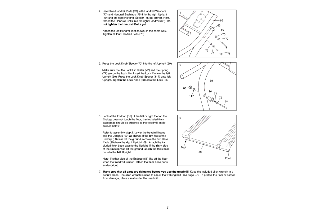 NordicTrack NTTL11990 manual 