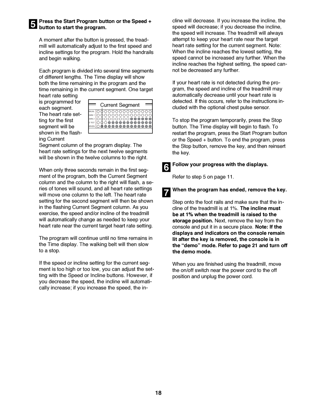 NordicTrack NTTL11992 user manual Follow your progress with the displays 