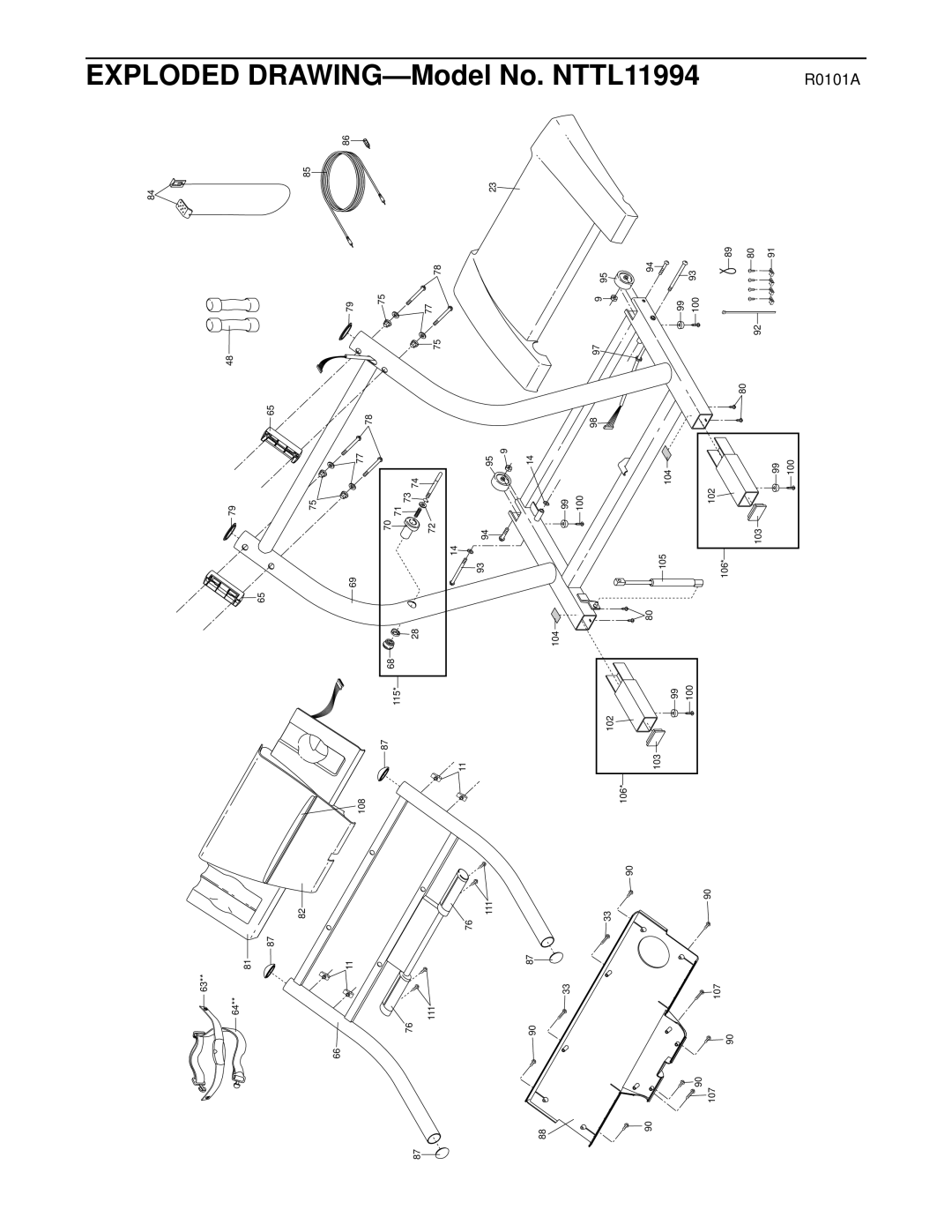 NordicTrack NTTL11994 user manual 