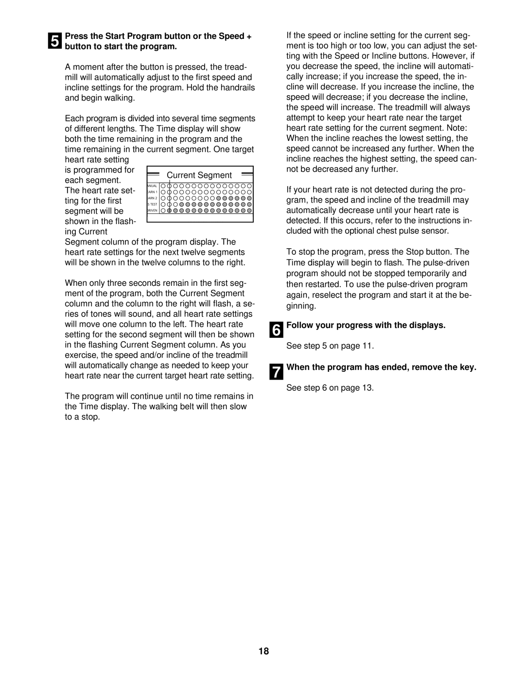 NordicTrack NTTL15020 user manual Follow your progress with the displays 