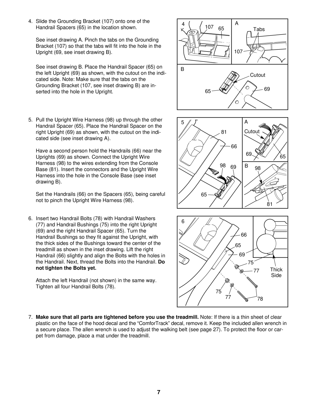 NordicTrack NTTL15020 user manual 