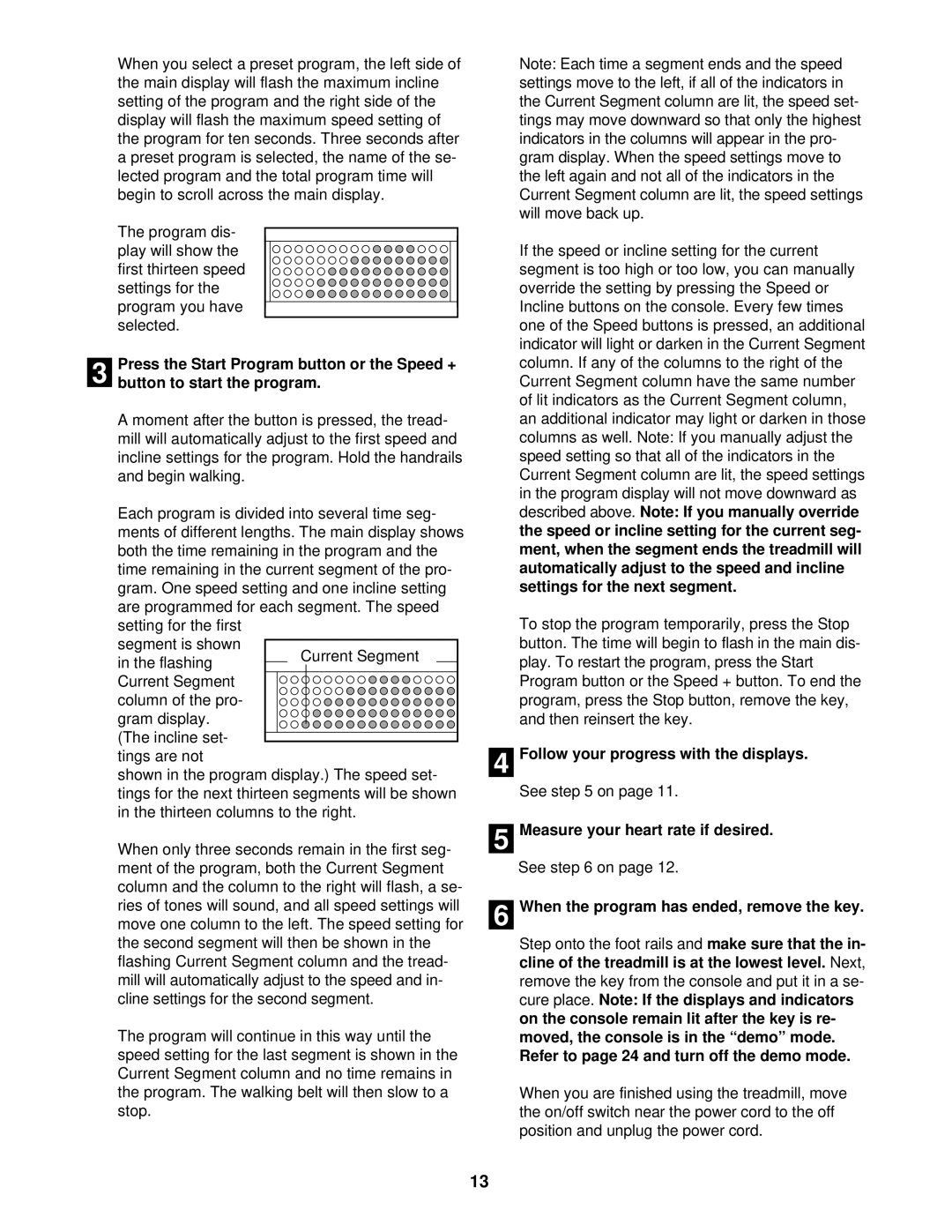 NordicTrack NTTL17900 user manual Follow your progress with the displays, Measure your heart rate if desired 