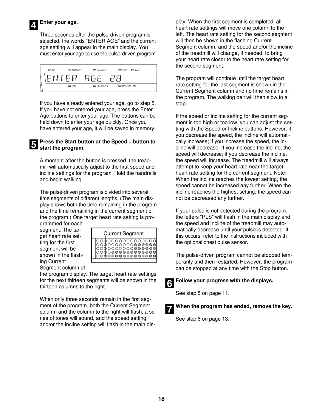 NordicTrack NTTL18906 user manual Follow your progress with the displays 