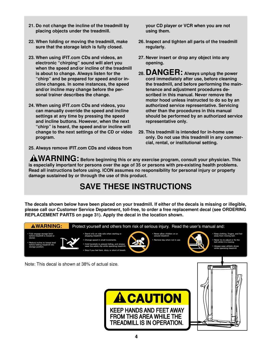 NordicTrack NTTL25902 user manual 