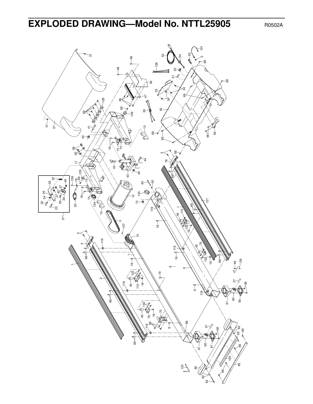 NordicTrack NTTL25905 user manual 