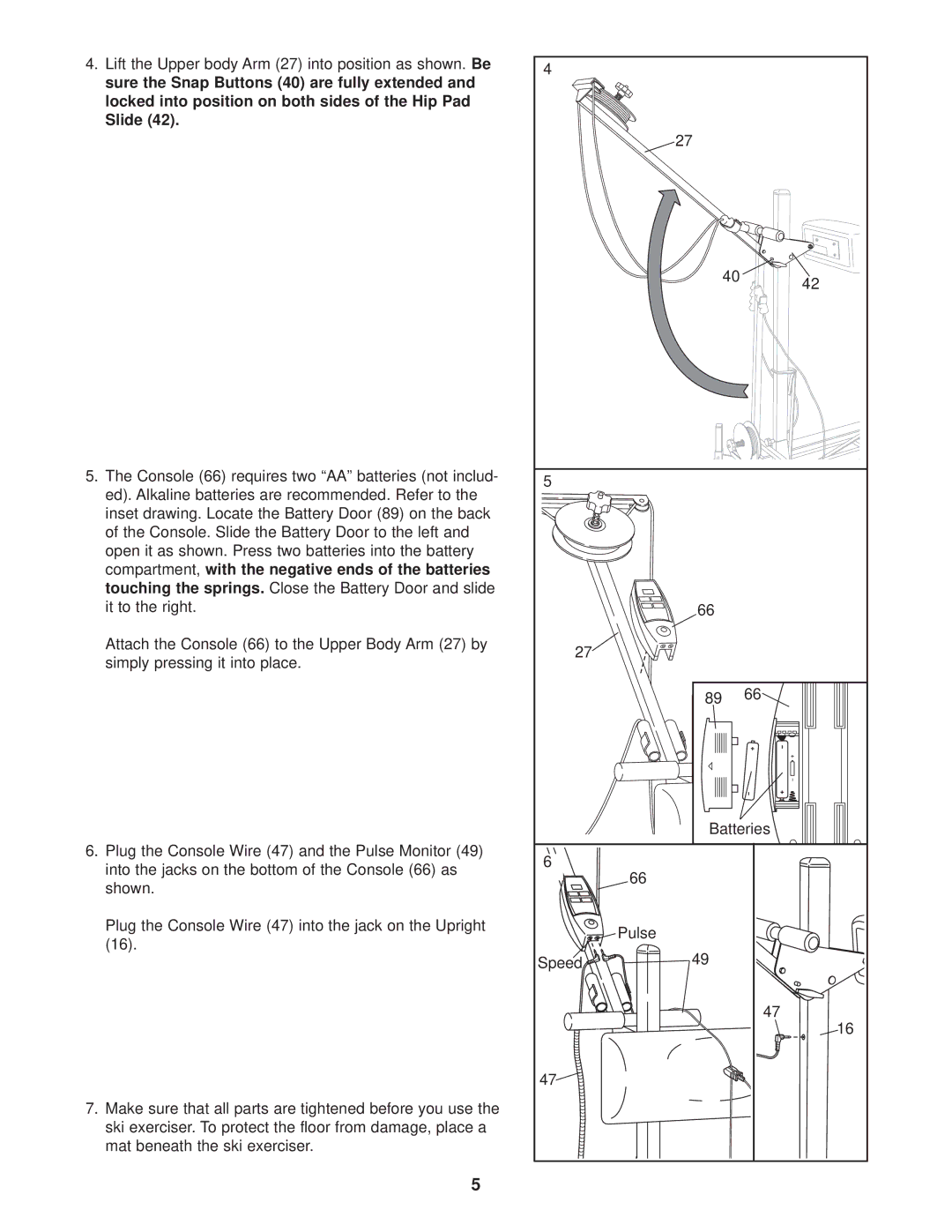 NordicTrack NTXC80181 user manual 