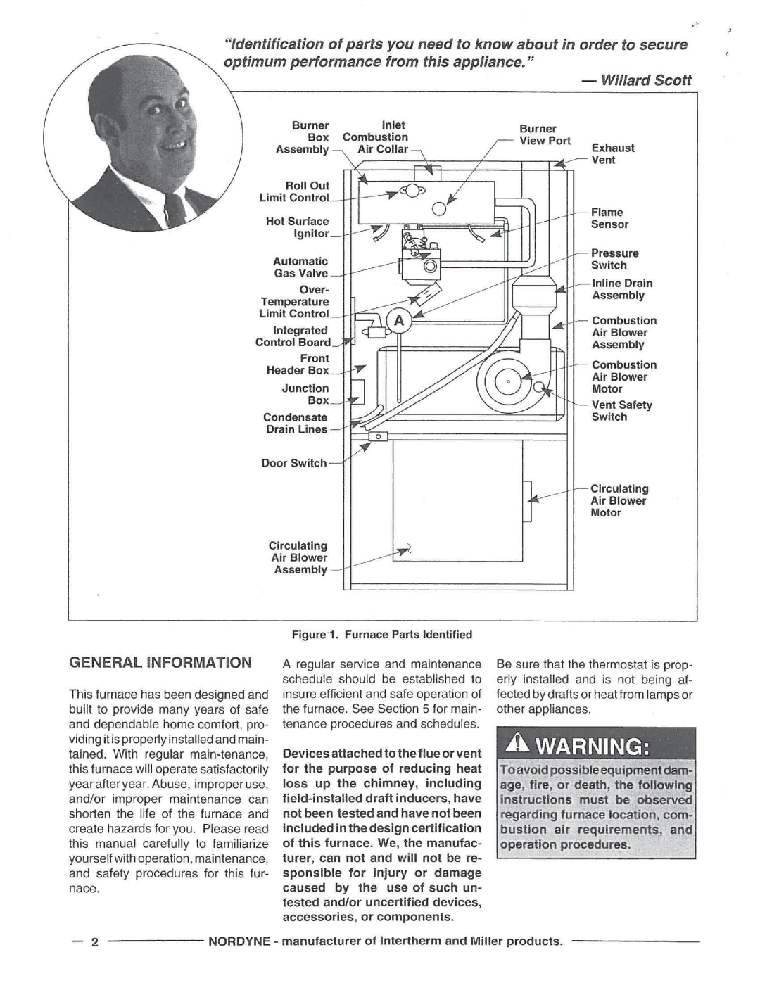 Nordyne G5RC manual 