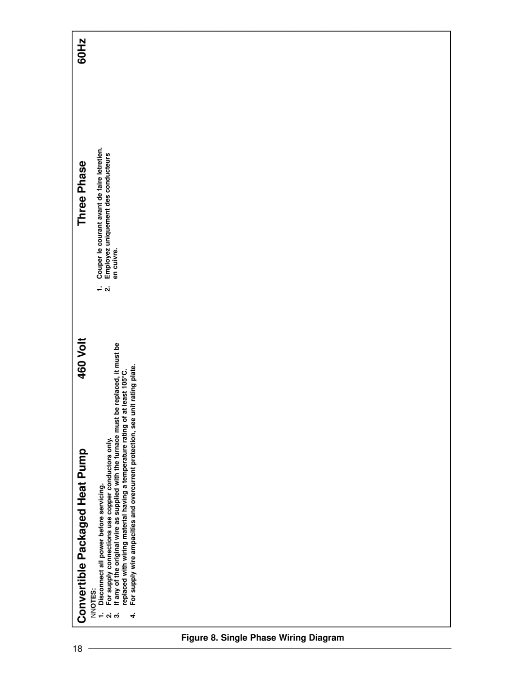 Nordyne Q4 Series installation instructions Three Phase 60Hz 