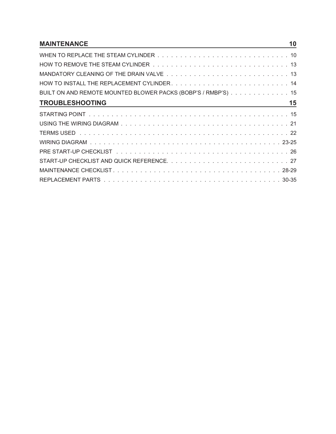 Nortec 132-3091 manual Maintenance, Troubleshooting 