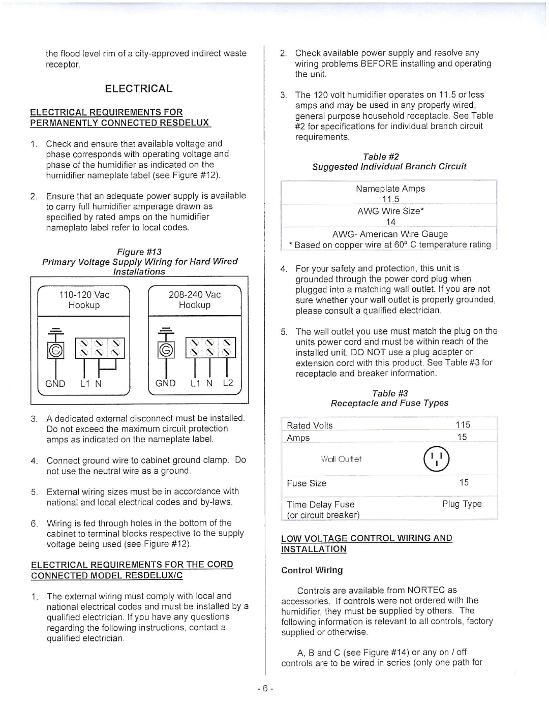 Nortec 1505691-B manual 