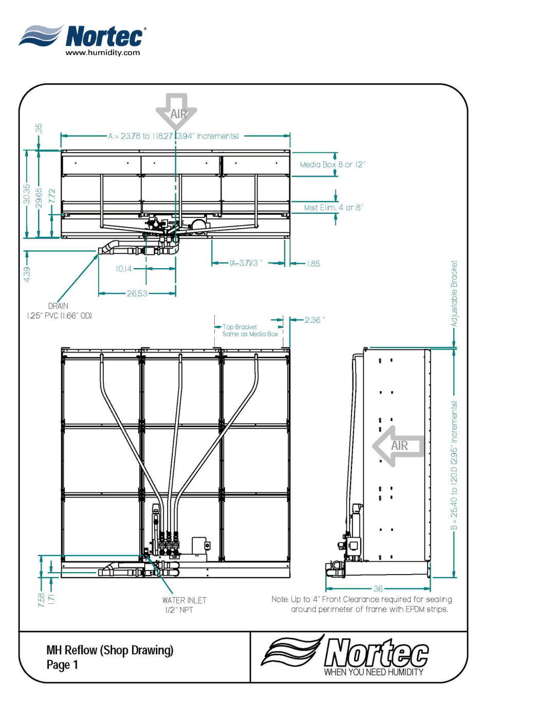 Nortec Industries MHTC manual 