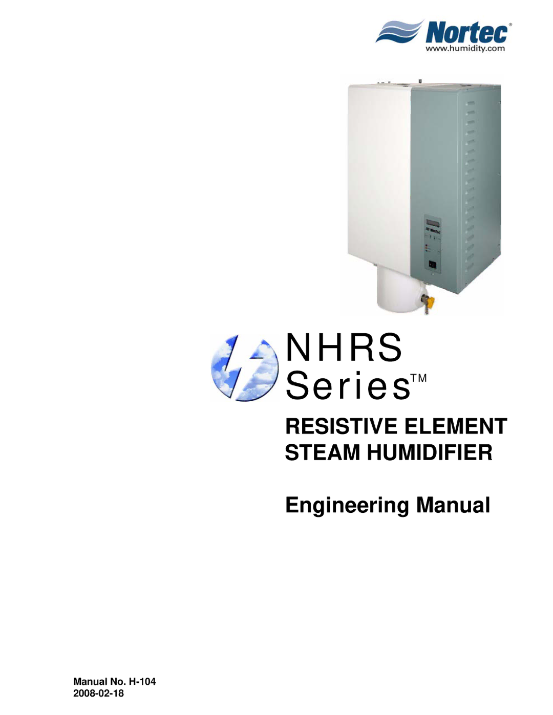 Nortec Industries NHRS Series manual Nhrs 