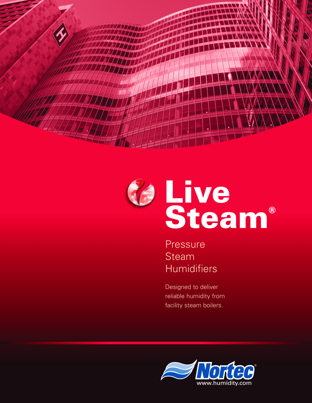 Nortec Industries manual Live Steam, Pressure Steam Humidifiers 