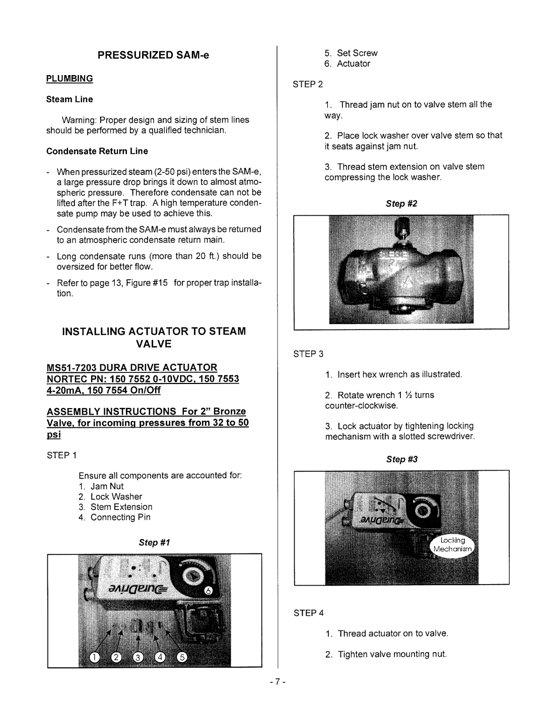 Nortec Industries Steam Injection Humidifiers manual 