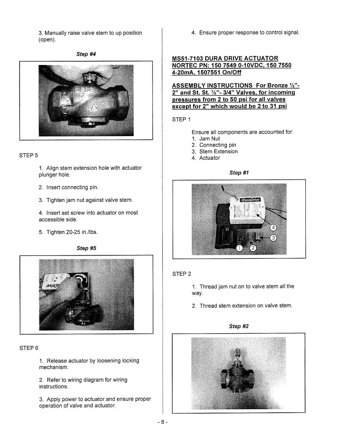 Nortec Industries Steam Injection Humidifiers manual 