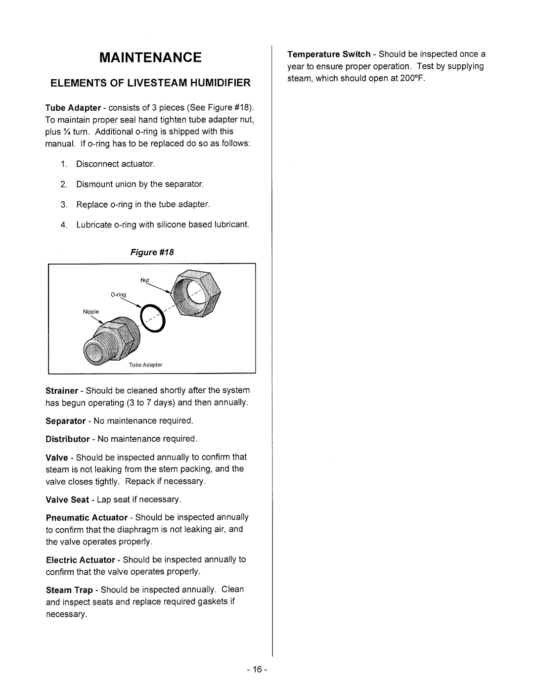 Nortec Industries Steam Injection Humidifiers manual 