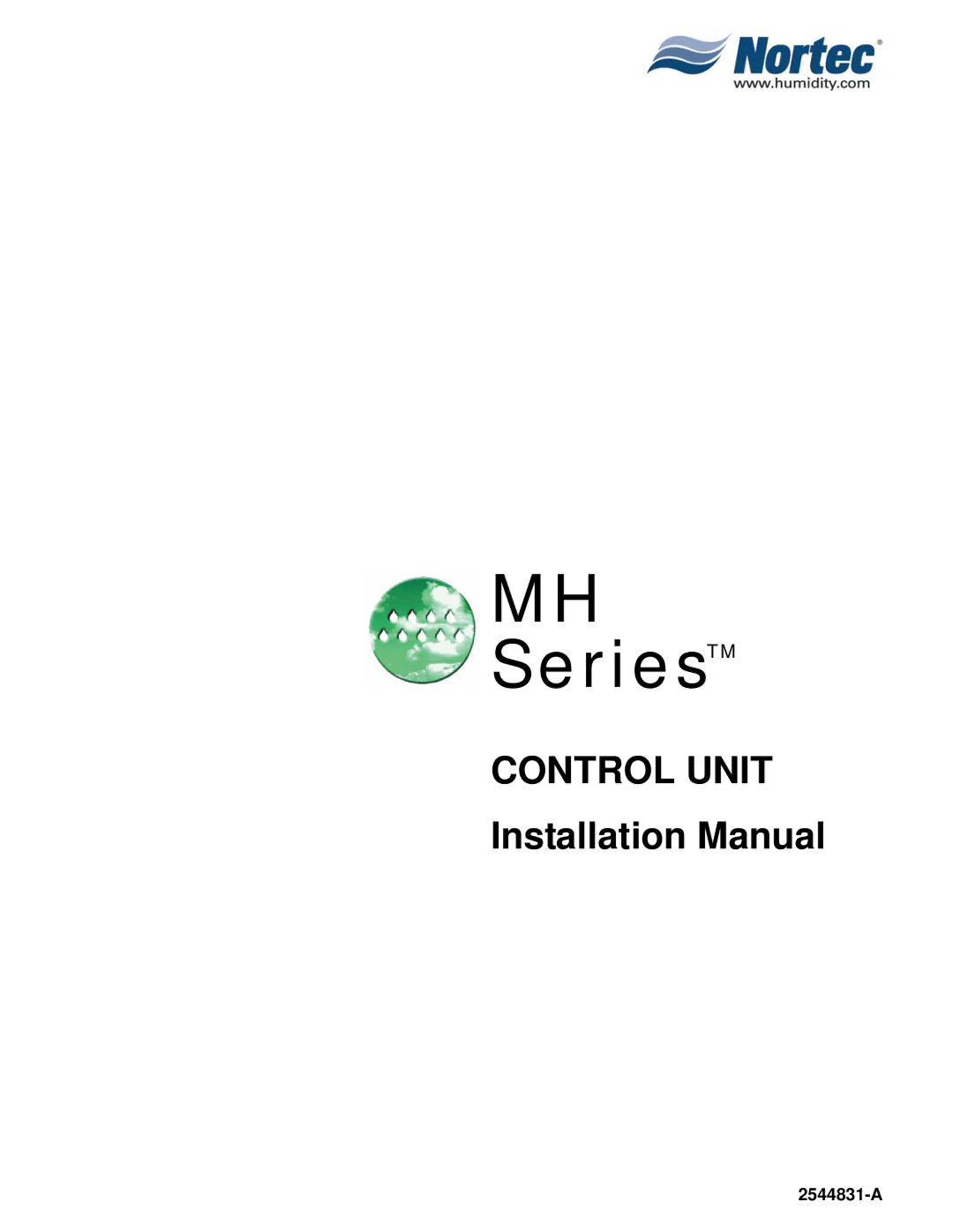 Nortec MH Series installation manual SeriesTM, 2544831-A 