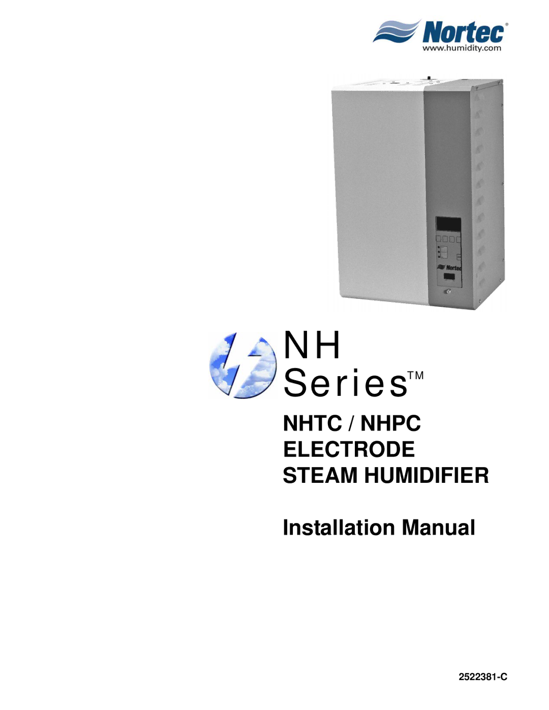 Nortec NH Series installation manual SeriesTM, 2522381-C 