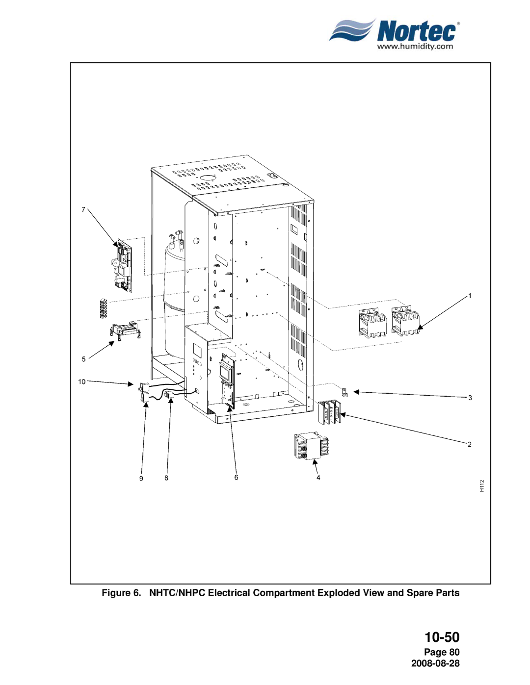 Nortec NH Series installation manual 10-50 