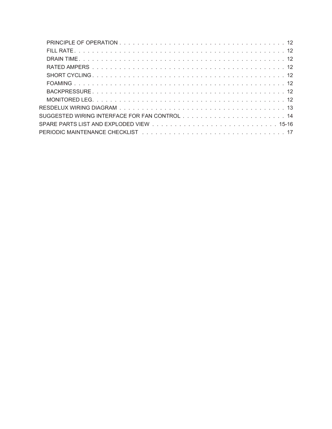 Nortec RESDELUX manual 