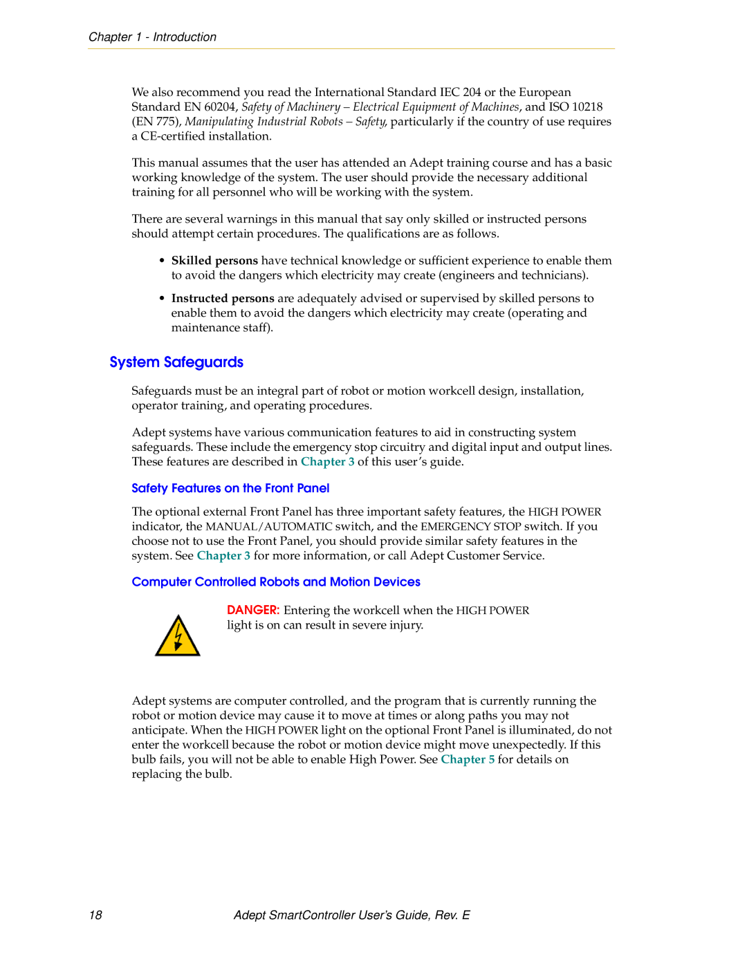 Nortech Systems RS-422/485, XUSR, RS-232/TERM, XSYS manual System Safeguards, Safety Features on the Front Panel 