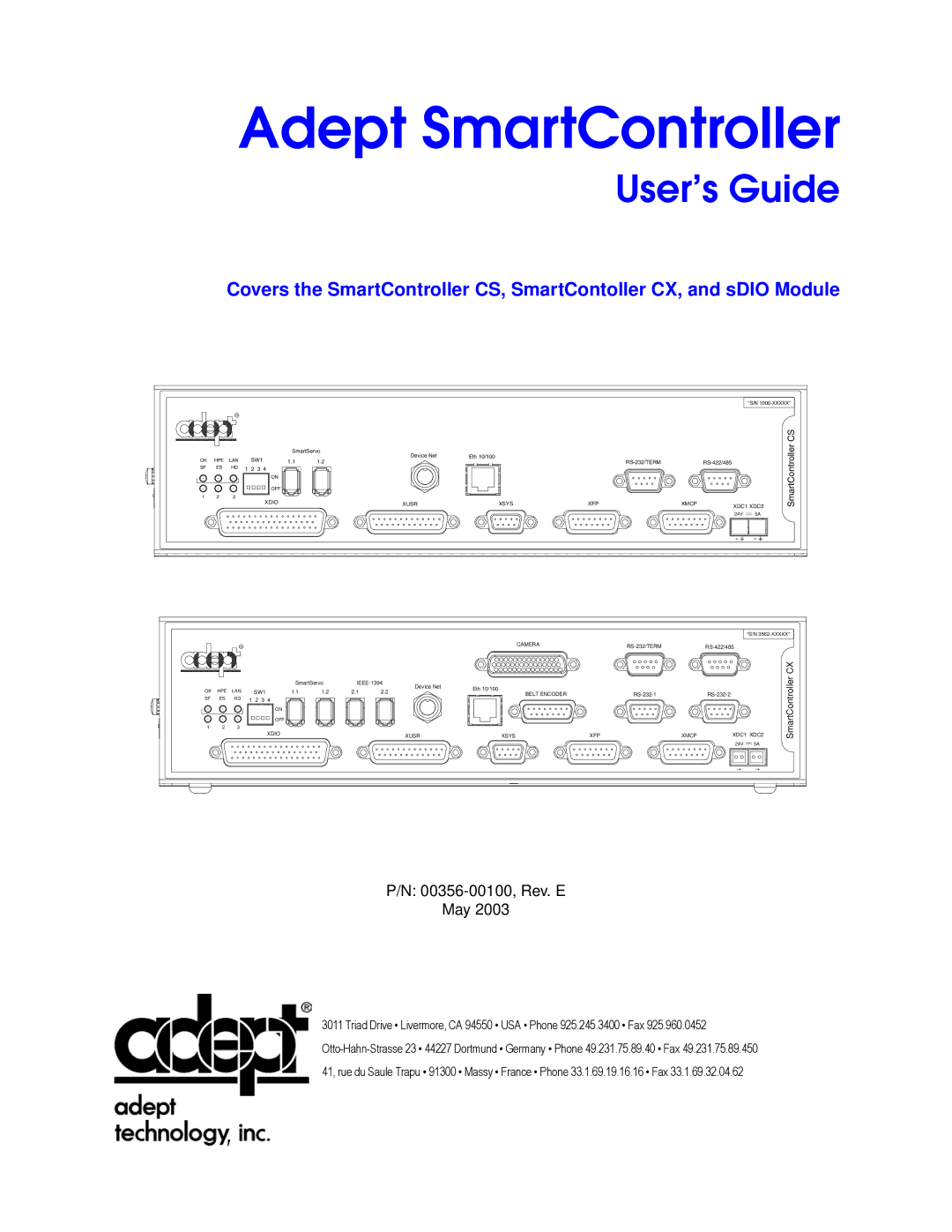 Nortech Systems XSYS, XUSR, RS-232/TERM, RS-422/485 manual 00356-00100, Rev. E May 